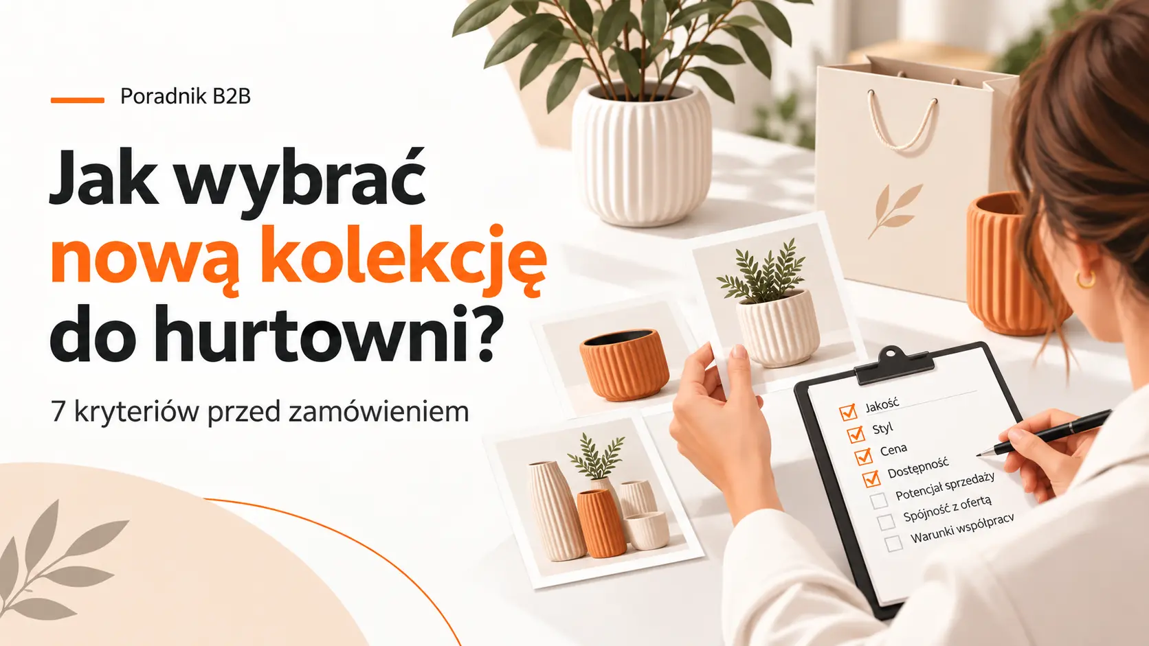 Jak wybrać nową kolekcje do hurtowni? 7 kryteriów, które warto sprawdzić przed zamówieniem
