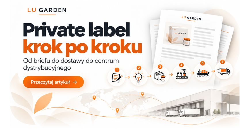 Private label krok po kroku: od briefu do dostawy do centrum dystrybucyjnego