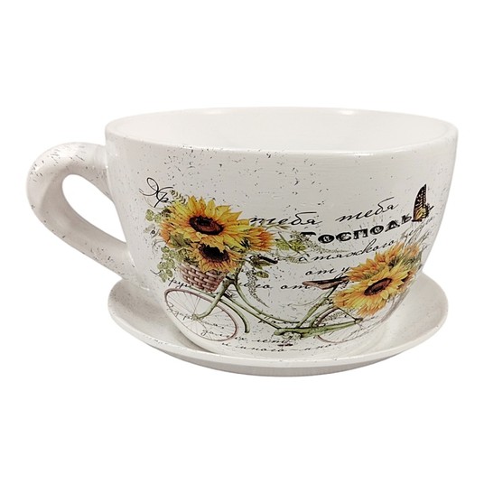 Osłonka ceramiczna wzór Y115 filiżanka 20cm J17D; Pakowanie: 24 szt -zdjęcie numer 1