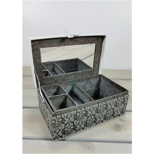 Szkatułka papierowa z lusterkiem H5744-C188; Pakowanie: 24szt -zdjęcie numer 9