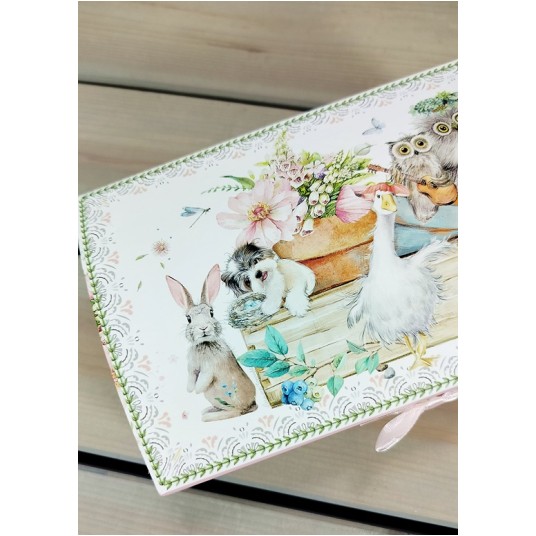 Szkatułka papierowa z lusterkiem H5744-D452: Pakowanie: 24szt -zdjęcie numer 6