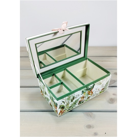 Szkatułka papierowa z lusterkiem H5744-D476; Pakowanie: 24szt -zdjęcie numer 6