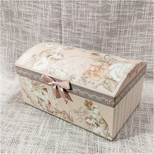 Szkatułka papierowa z lusterkiem H5744-D512; Pakowanie: 24szt -zdjęcie numer 2