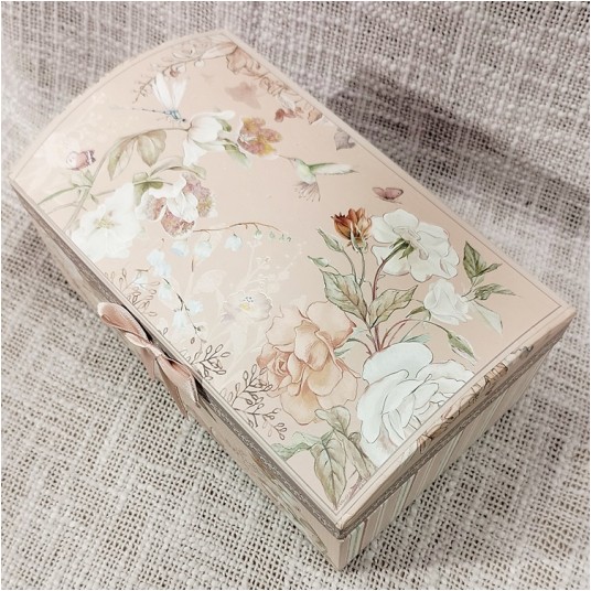 Szkatułka papierowa z lusterkiem H5744-D512; Pakowanie: 24szt -zdjęcie numer 3