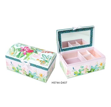Szkatułka papierowa z lusterkiem H5744-D407; Pakowanie: 24szt