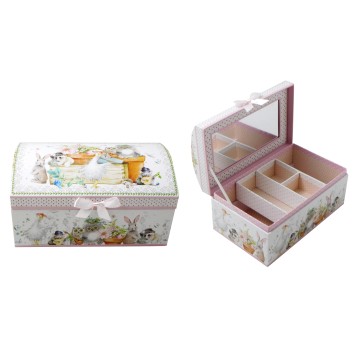 Szkatułka papierowa z lusterkiem H5744-D452: Pakowanie: 24szt