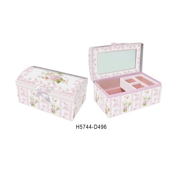 Szkatułka papierowa z lusterkiem H5744-D96; Pakowanie: 24szt